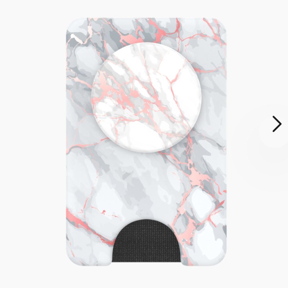 PopSockets - PopWallet+ for MagSafe Devices - Rose Gold Lutz Good Condition